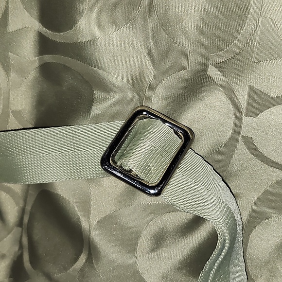 Coach Signature Fabric Nylon Backpack - Picture 15 of 15